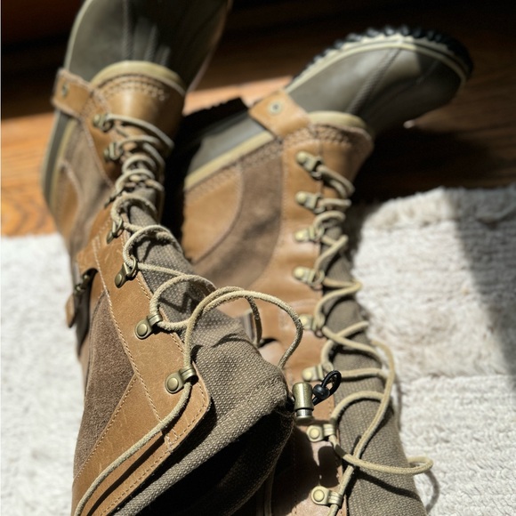 Tall Brown Waterproof Winter Sorel Boots Women’s Size 7 - Picture 4 of 5